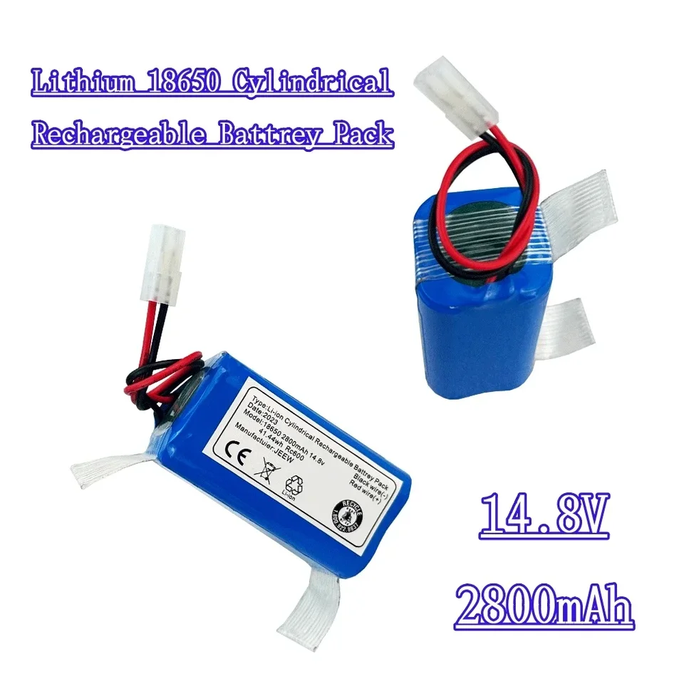 Batteria Sostitutiva 14,4V 2800mAh Per Rowenta Tefal Explorer Serie 20/40 – Plug-in, Autonomia 60+ Minuti