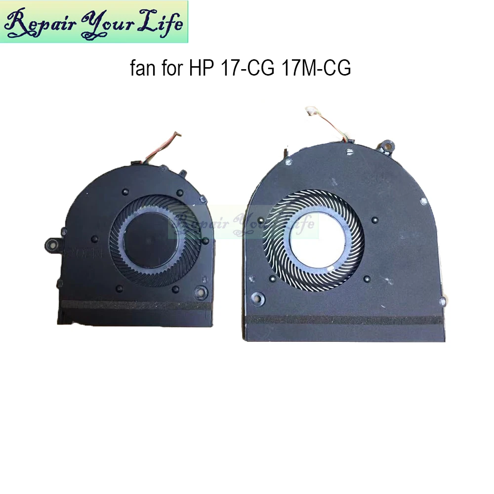 Notebook Ventiladores de Refrigeração para hp Envy 5v Nova Placa Gráfica do Processador 17-cg 17m-cg Tpn-c146 17-c1356 L87962 L87961001