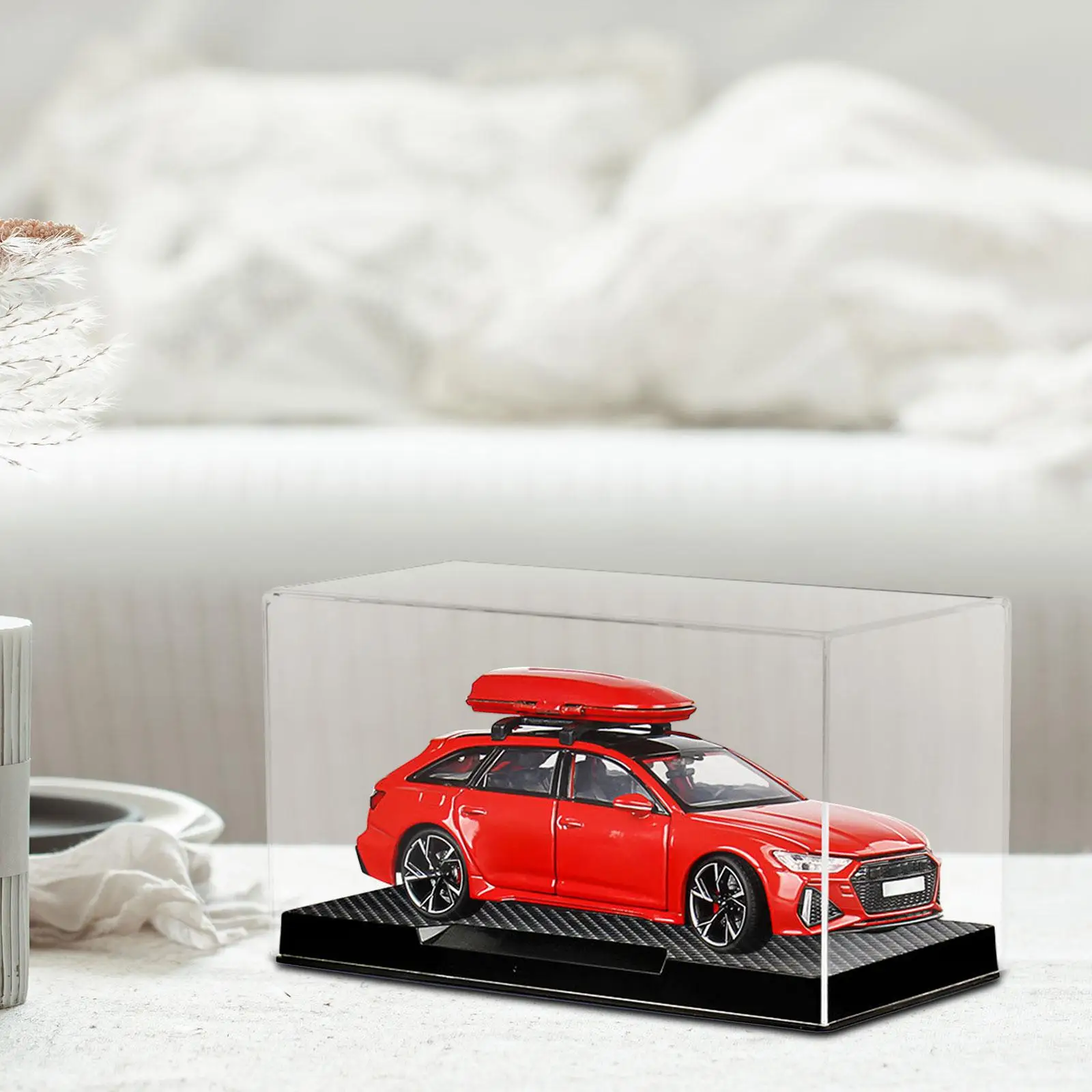 Acrylic Clear Display Case Dust Cover,Strong Car Model Display Box,1:32 Scale Model,Cars Showcase for Action Figures Boy