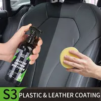 Car Product Hgkj S3 Liquid Leather Plastic Renovator Restorer Coat Wax Car Interior Seat Leather Restoration Repair Agent 1