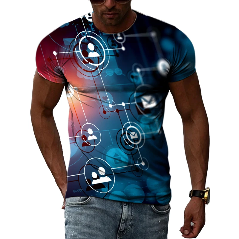 Msculos Remeras Playeras 3d Hombre Camiseta Con Estampado 3D Para