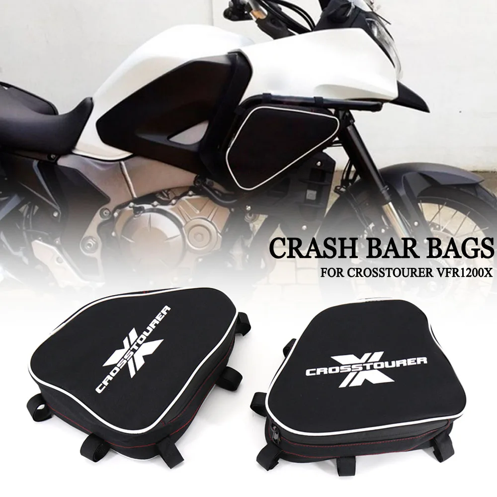 

Motorcycle Frame Crash Bars Waterproof Bag Bumper Repair Tool Placement Bag For Honda CROSSTOURER Crosstourer VFR1200X 2012-2020