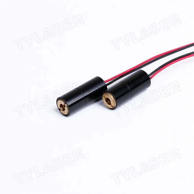 Laser module D8X18mm focusable laser module 635nm 1mW 5mW laser head red dot measuring tool glass/PMMA lens industrial grade APC driver
