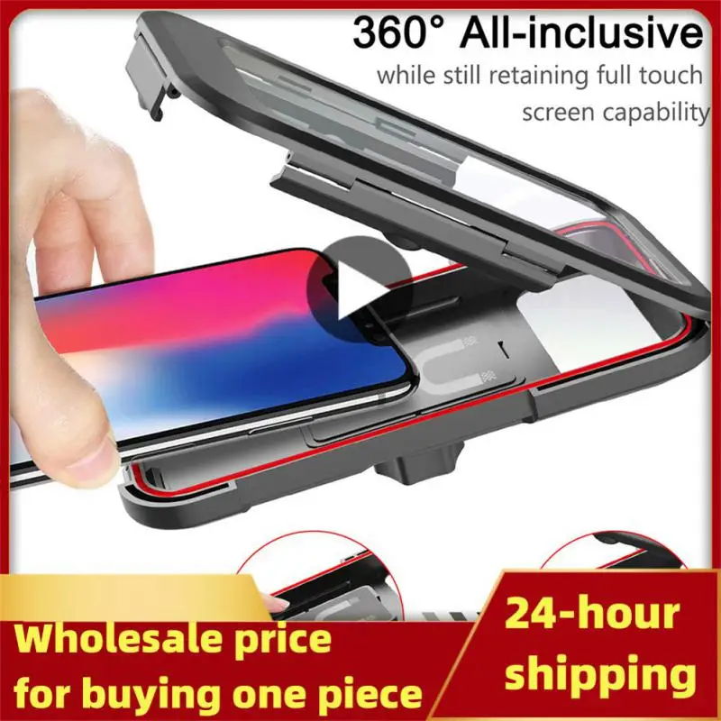 

Велосипедное крепление для телефона, водонепроницаемый держатель для сотового телефона, вращение на 360 градусов, мотоциклетное крепление для телефона на руль