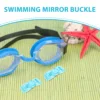 Swimming Goggle Buckle Head Bandana Goggles Adjuster Clip Connector Lock Plastic 3