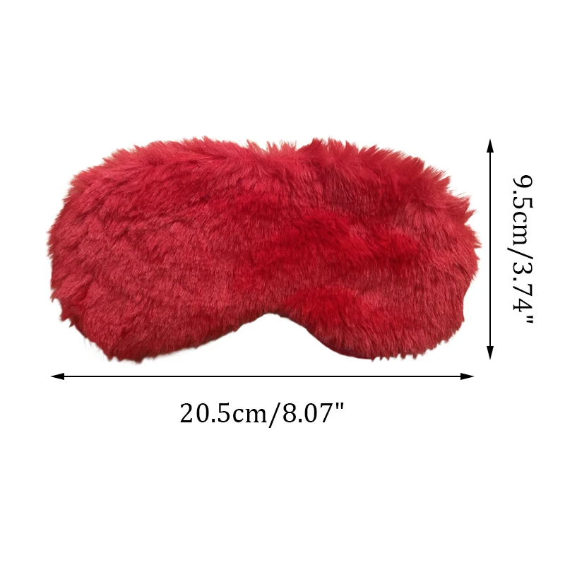 Sleeping Mask Sleeping Blindfold Soft Plush Eye Masks Cute Love Cloud Eye Cover Plush Mask Eyepatch Nap 5