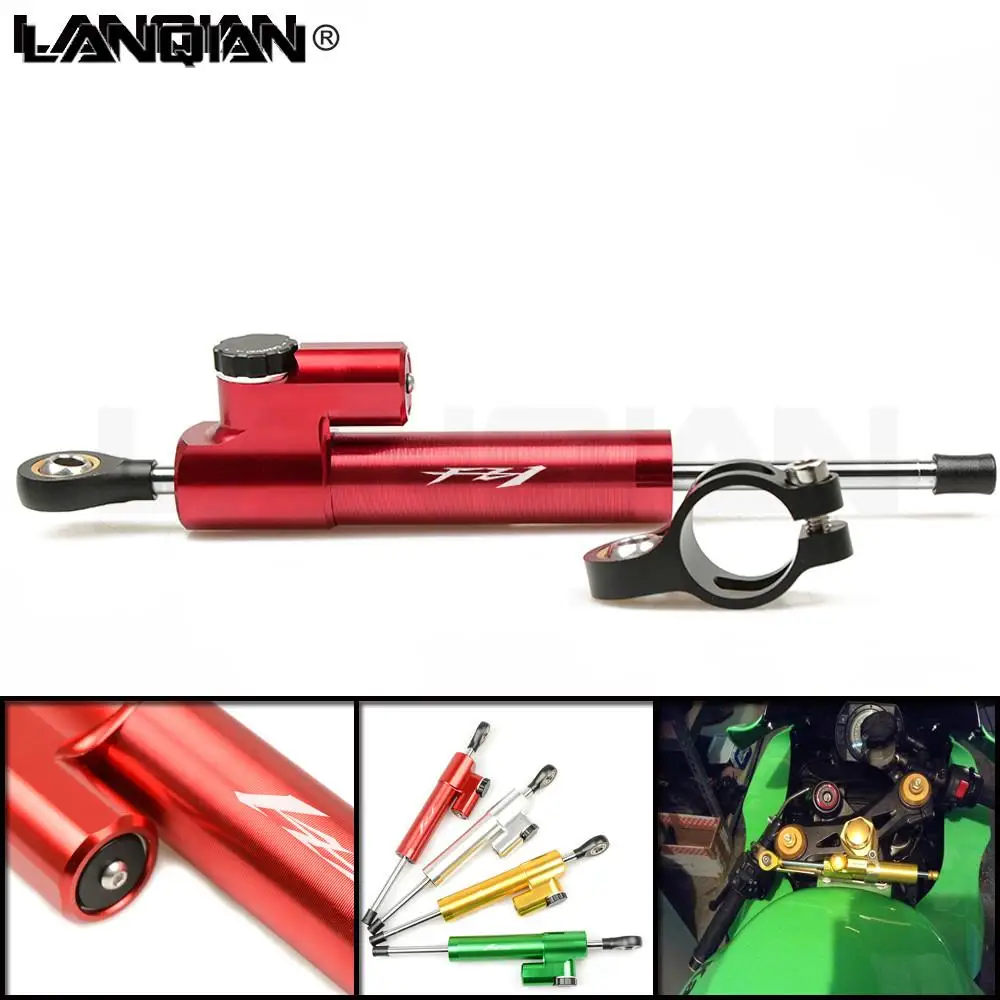 

CNC Universal Motorcycle Damper Steering Stabilize Safety Control For Yamaha YZF R6 1999-2004 YZF R1 2002 2003 FZ1 FAZER