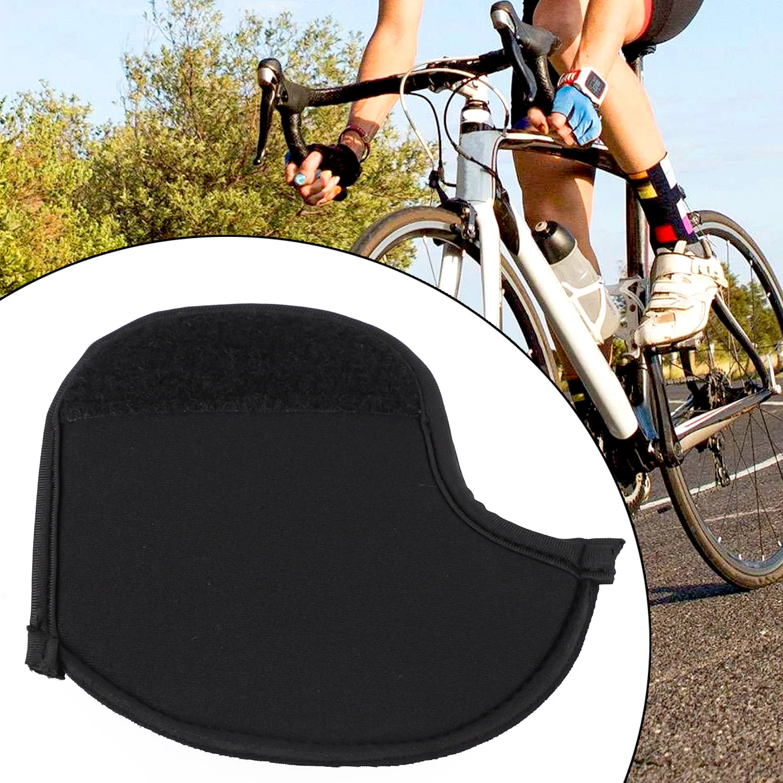 

Cover Seatpost Case Portable Seat Tube Suspension Seat Post 12*8*1cm Black Dust Cloth Dust Protection Universal
