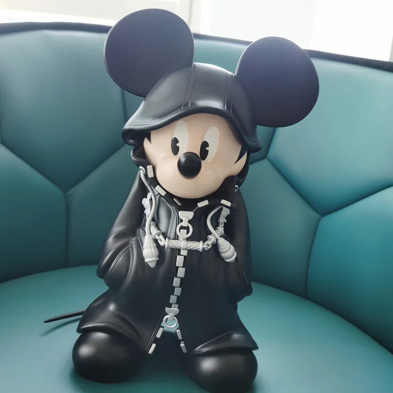 Disney Cartoon Abbildung Der König Mickey Pate der Puppe Dunklen Mantel  Mickey Maus Hand-made Trendy Tabletop Zimmer dekoration Geschenk