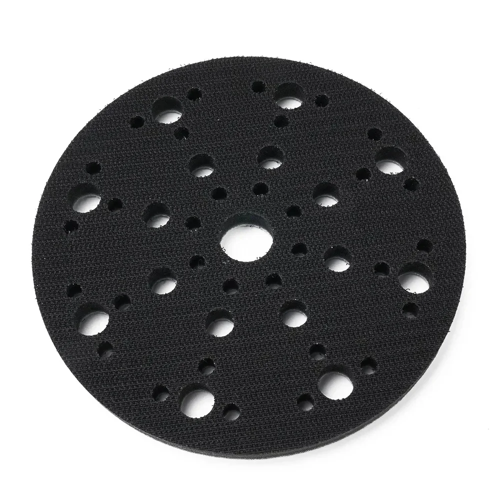

6In 150mm 48 Holes 5mm Soft Sponge Interface Pad Improves Edge Sanding Increases Disk Life For Sander Backing Pads Buffer