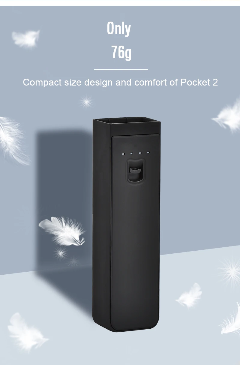 Description Picture 6 of itemFor Osmo Pocket 2 Portable Power Bank Mobile 3200mAh Battery Charger Handheld Charging Hub For Pocket 2 Camera Hand Grips