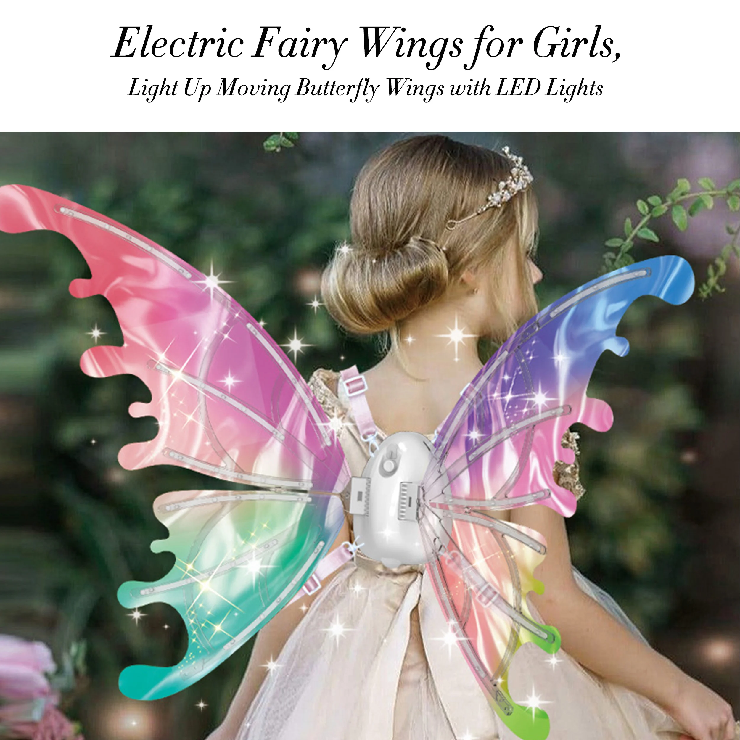 girl gift butterfly wings for girls birthday swan wings for girls children with light