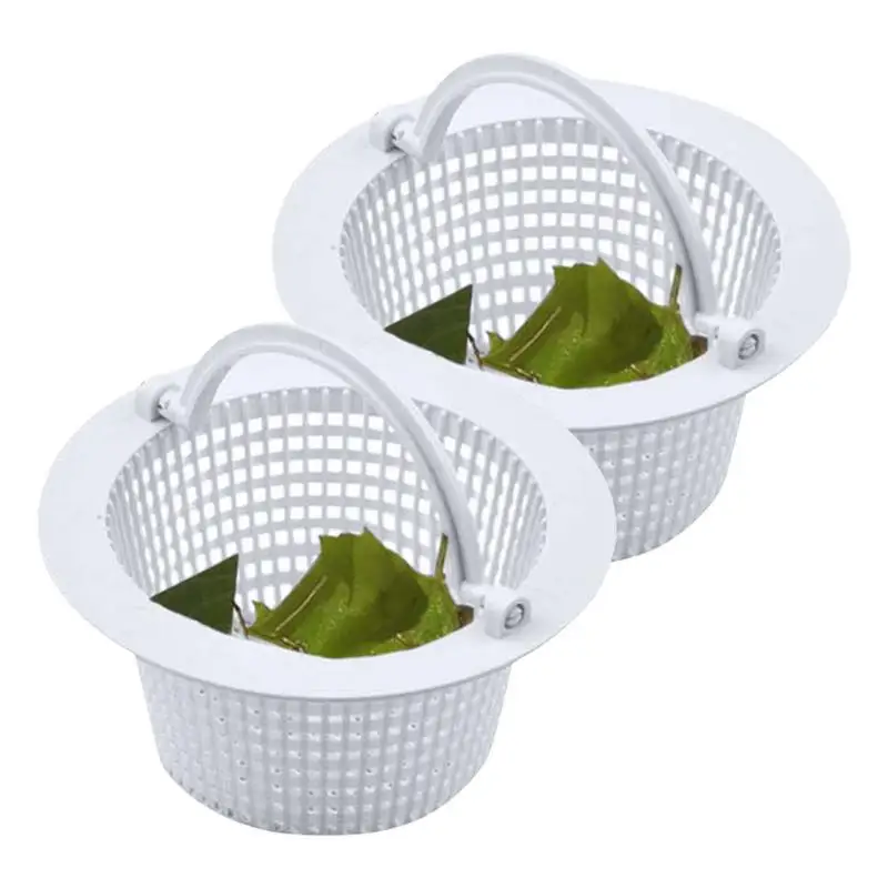 

Garden Pool Skimmer Basket Pool Debris Cleanout Filter Baskets Hot Tubs Accessoris Cleaning Tools Pool Skimmer With Handle