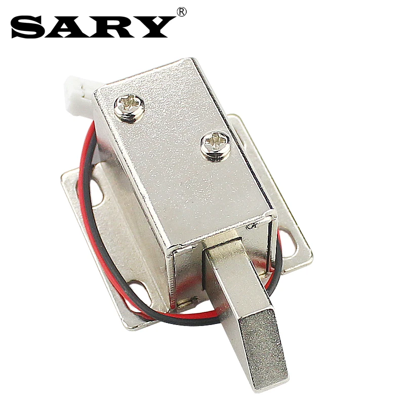 Mini DC 12V Bolt Lock Small Electronic Lock Access Control Electric Control Magnetic Door