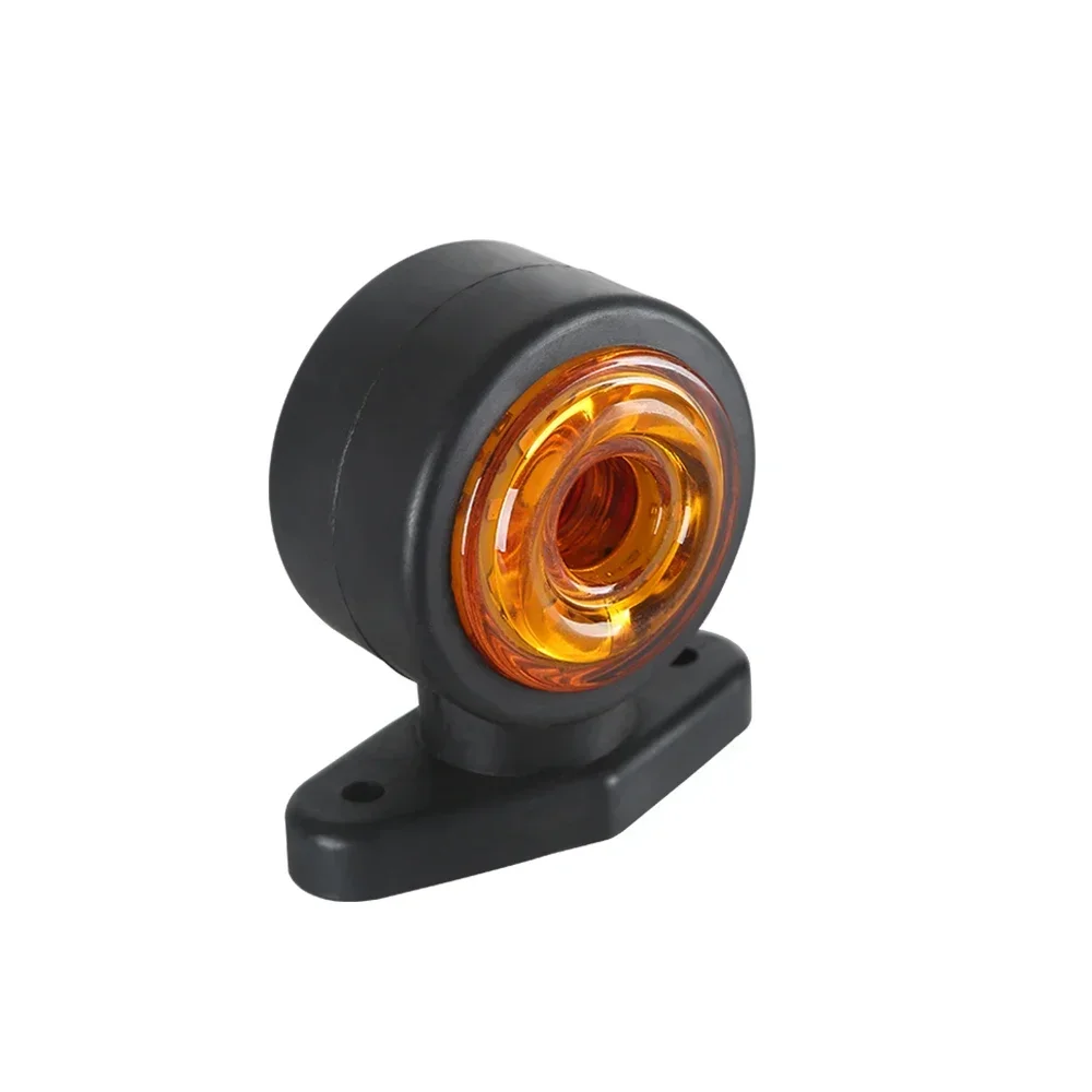 Universal 12 24v Warning Tail Light Side Marker Indicators Light Truck Lorry Bus Dual Face Turn Signal Outline Lamp 2PCS