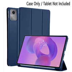 Magnetic Flip Stand Smart Cover with Soft Silicone Case (Navy)