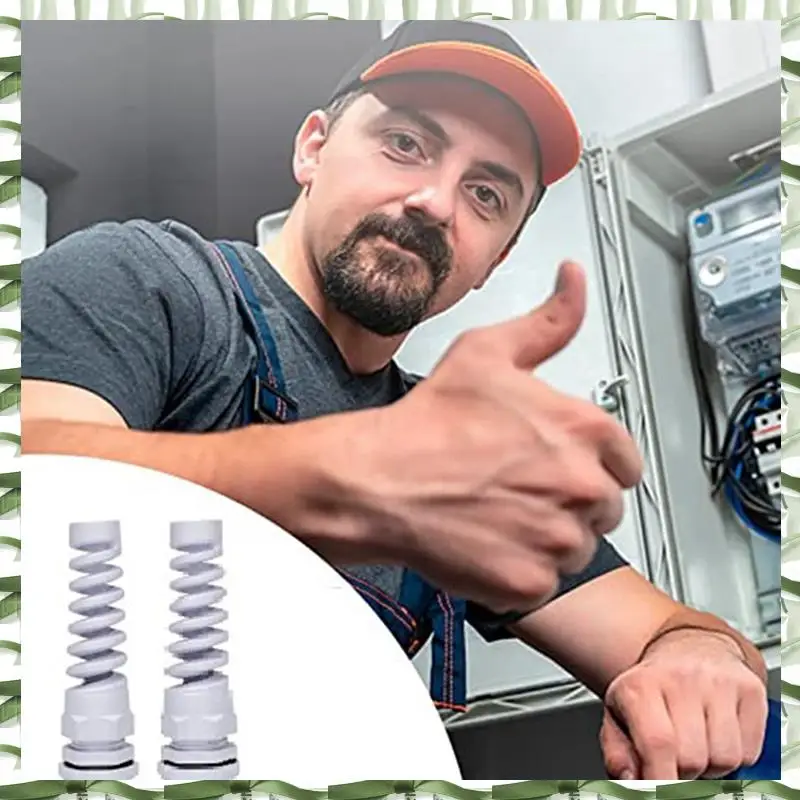 Professional Tool Waterproof Cable Kit Adjustable Cable Gland With Sleeve Plastic Connector Torsion Resistant PG11 M