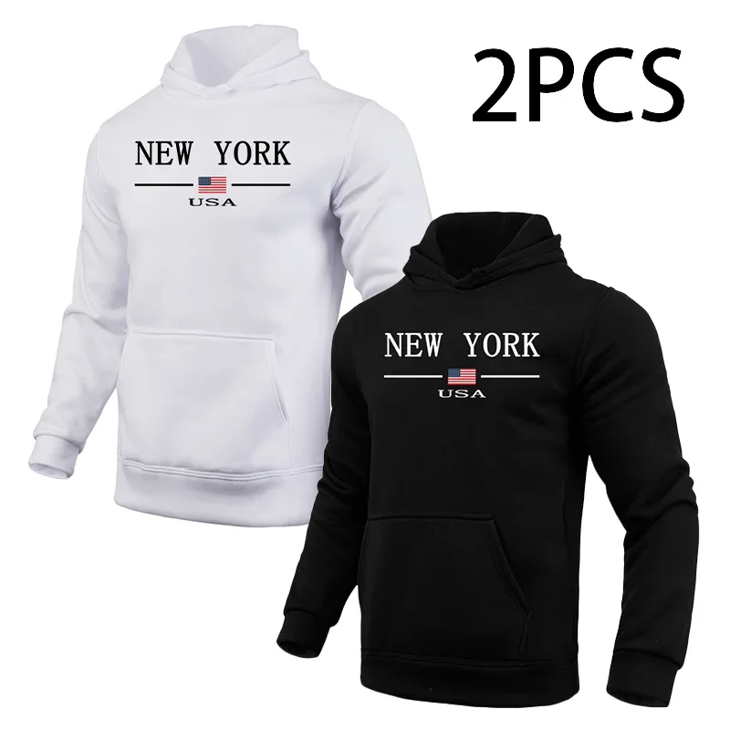 Autumn Winter Hoodie Male Long Sleeve Pullover