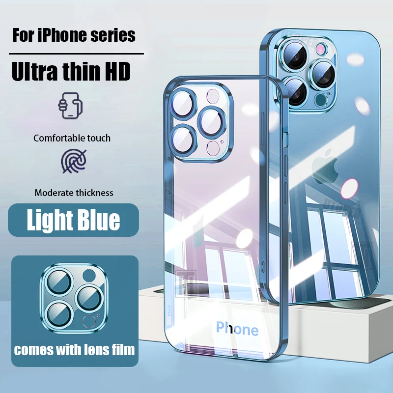 Sleek Transparent Soft TPU Phone Case - Official Edition
