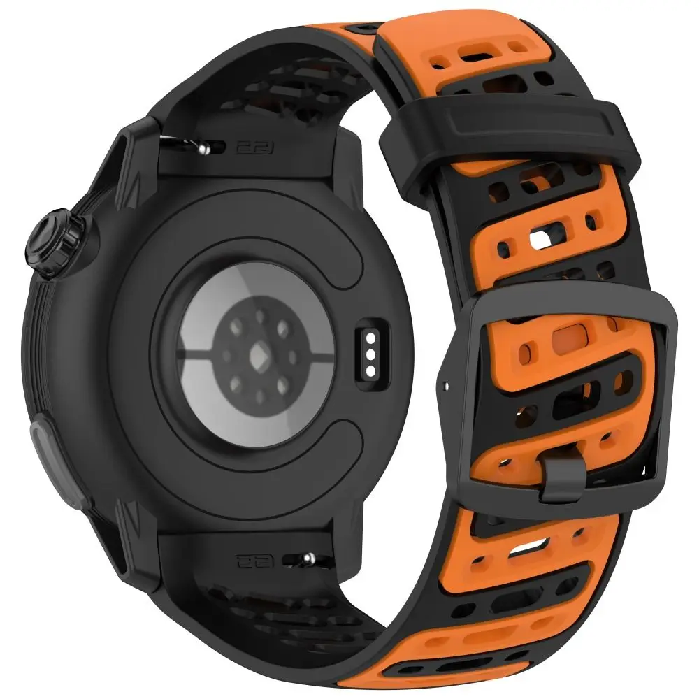 Silicone Dual-Color Watch Strap Replacement - Smart Watch Accessories Wristband