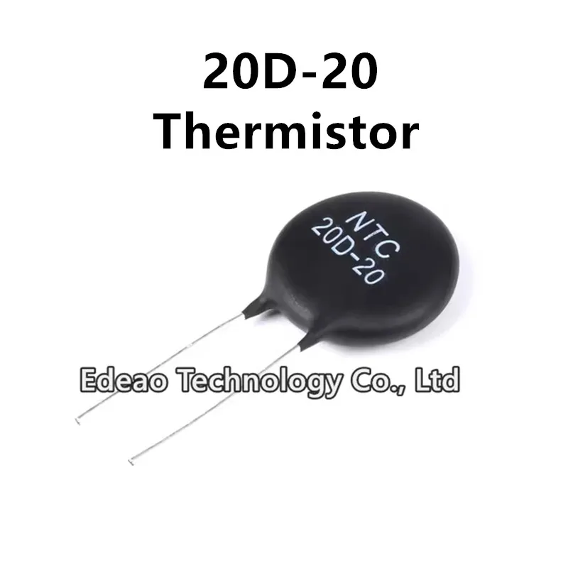 

10pcs/lot New Thermistor MF72 NTC 20D-20 Negative temperature coefficient of thermistor