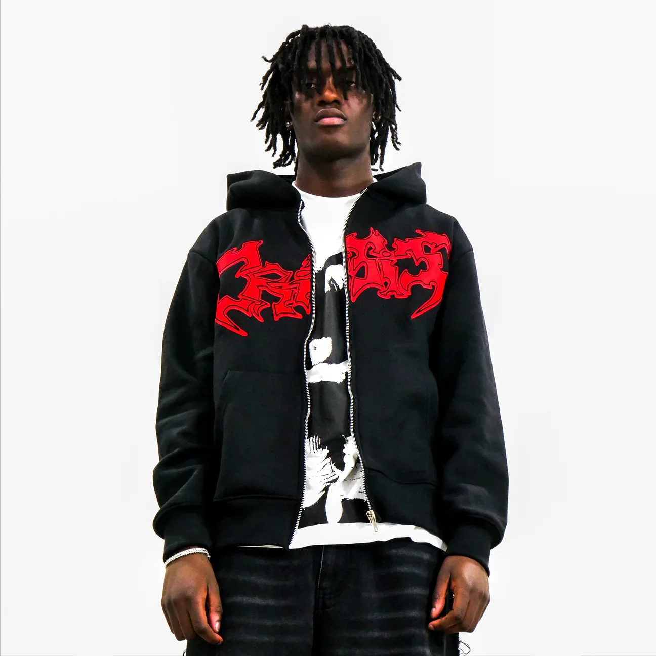 Y2K Zipper Hoodie Men American Style High Street Print Sweatshirt Women  Harajuku Fashion Streetwear Casual Clothes Oversize Coat - AliExpress