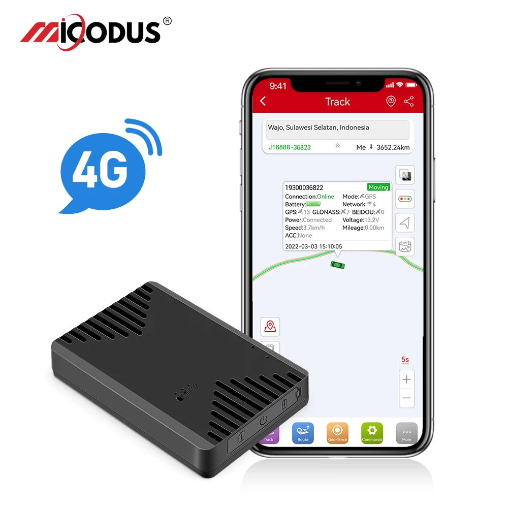 Micodus Rastreador 4G Gps Mini Localizador Ml300G 2500Mah Tracker Gps Magnetico Di Tipo C Per Auto Ascolta In Allarme Vibrante App Gratuita
