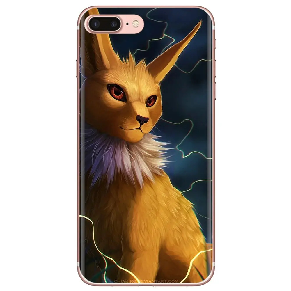 best meizu phone case For Meizu M6 M5 M6S M5S M2 M3 M3S NOTE MX6 M6t 6 5 Pro Plus U20 Silicone Phone Bag Case Pokemon Japan Animal Jolteon Cases For Meizu Cases For Meizu