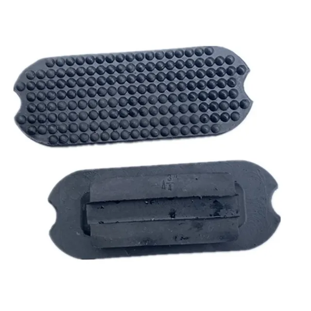 11.5cm Black Rubber Horse Stirrup Pad12cm Grey Tread Pad Plastic Stirrups Pads 2 Pieces 3