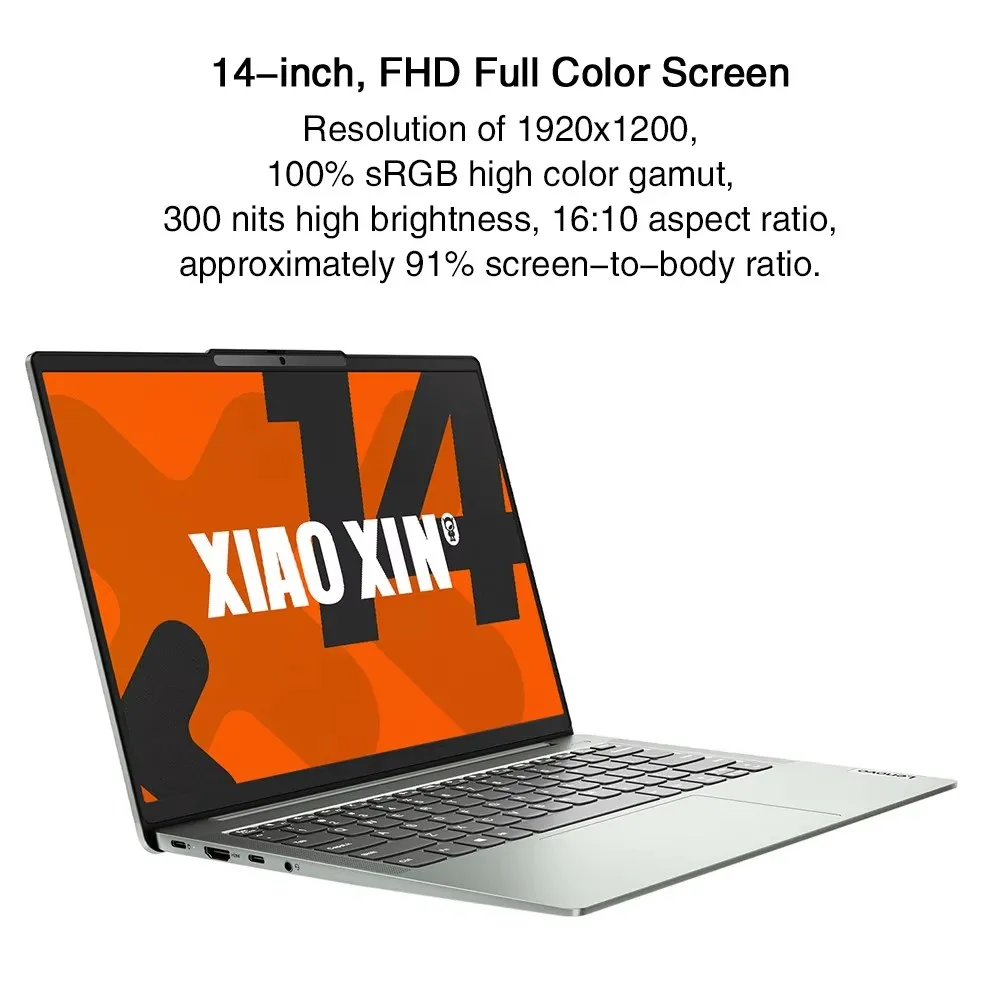 Lenovo XIAOXIN 14 2024 Slim Laptop AMD Ryzen R7 8845H Intel Core i5 13420H 16GB 32GB 512GB 14" 2K Sreen Computer PC Notebook - Image 3