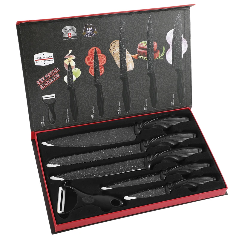 Professional Kitchen Knives Set with Knife Gift Case Sharp Chef Knife Sushi  Knife Japanese Knife Fruit Knife Kitchen Peeler - AliExpress
