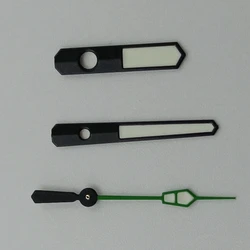 Luminous Multicolor Watch Hands in Premium Metallic Shades (Black Green)