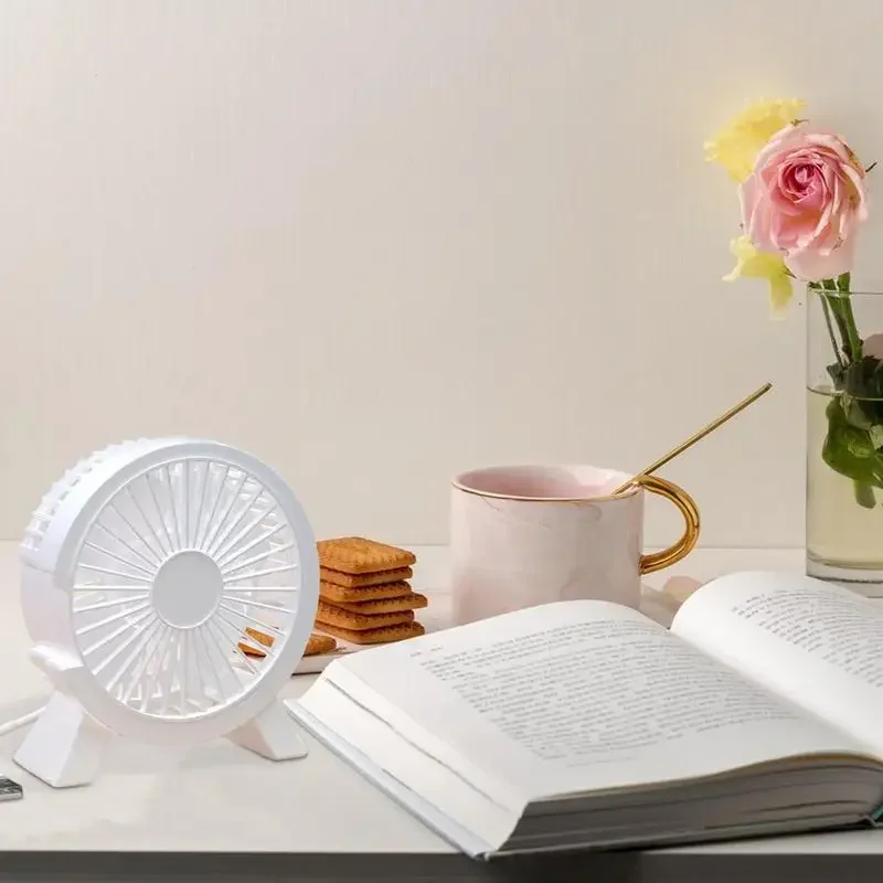 Electric Mini Fan Portable Cooling for Laptops Silent Usb Fan for Home Office outdoor Desktop Cooler Camping Air Mini Appliances 3