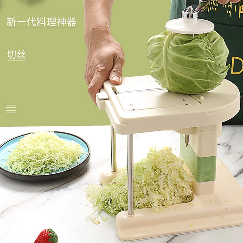 Vegetable Chopper with Wooden Handle - For Small Hands