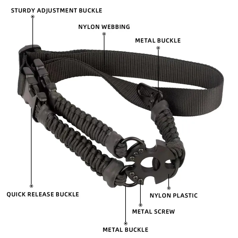 Nylon Webbing Multifunctional Adjustable Sports Shoulder Strap