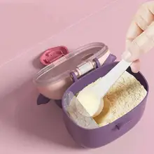 

Baby Milk Powder Box Portable Outing Large Size Food Box Baby Timing Sub-Packing Box Newborn New Sealed Milk Powder Storage Tank