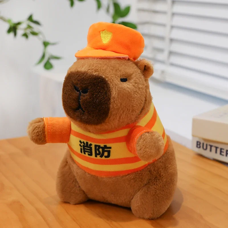 Capybara Plush Toy - Soft, Fluffy Decorative Pillow