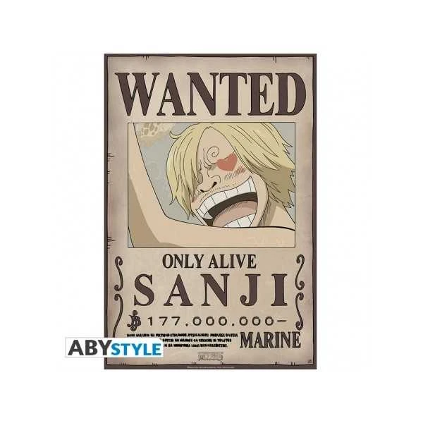 Poster One Piece Wanted Sanji New Flags Banners Accessories Aliexpress