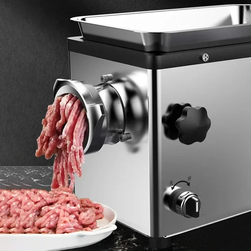 

Электрическая мясорубка 1300 Вт, блендер, бытовая и Коммерческая Мясорубка из нержавеющей стали, кухонный комбайн, бытовая техника