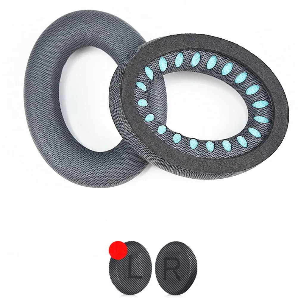 

1Pair Multiple Color Optional Ear Pads Cushion Cover Earmuffs for Bose QuietComfort QC35 QC35II QC45 Headphone Accessories