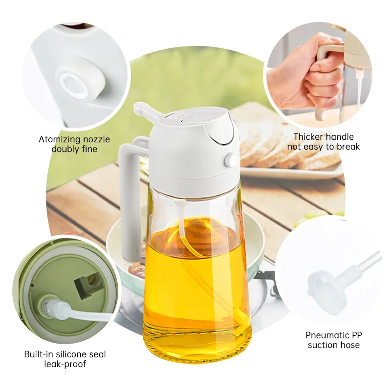 2-in-1 Glass Oil Dispenser 4