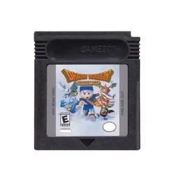 Crystal Clear Greenboy Creepy Black 16 - Bit Game Cartridge (Warrior Monsters)
