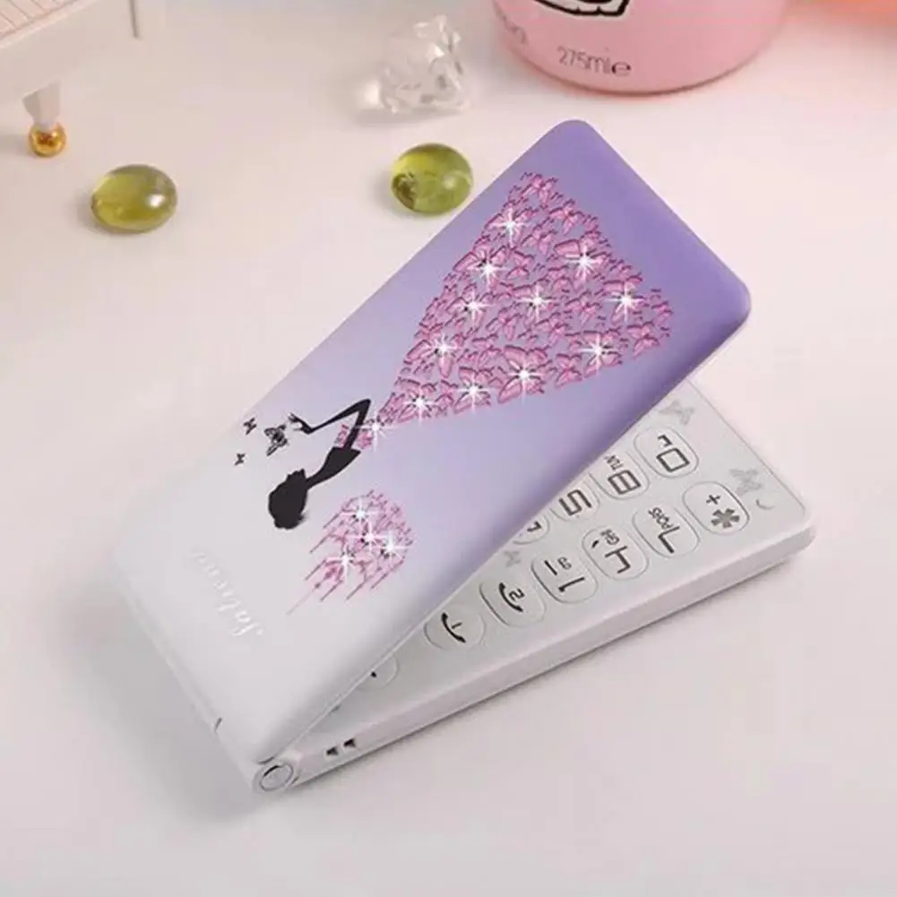 2.4 인치 강력한 노인 필기 화면 플립 휴대 전화 큰 버튼 플립 핸드폰 듀얼 카드 슬롯, 학생용