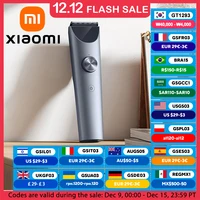 XIAOMI MIJIA Original Hair Clipper 2 Cutting Machine Trimmer Professional Titanium Alloy Blade Rechargeable Barber Shaver Cutter 1