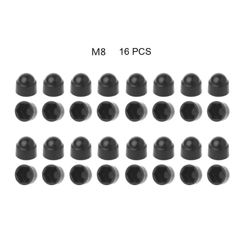 Description Picture 3 of itemY1UB 16 Pcs Screw for Protection Cap Hexagon Shaped Screws Bolts Protective Co