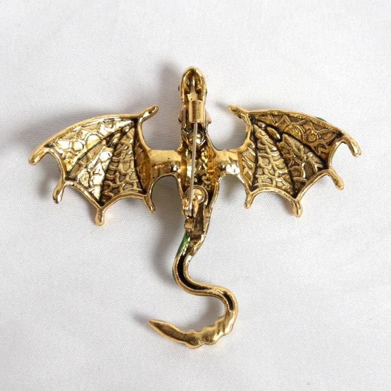 New Fly Dragon Enamel Pin Lapel Pins Brooch Jeans Badges Backpack Jewelry for Clothing Badges Decor Wedding Gift DIY Accessories
