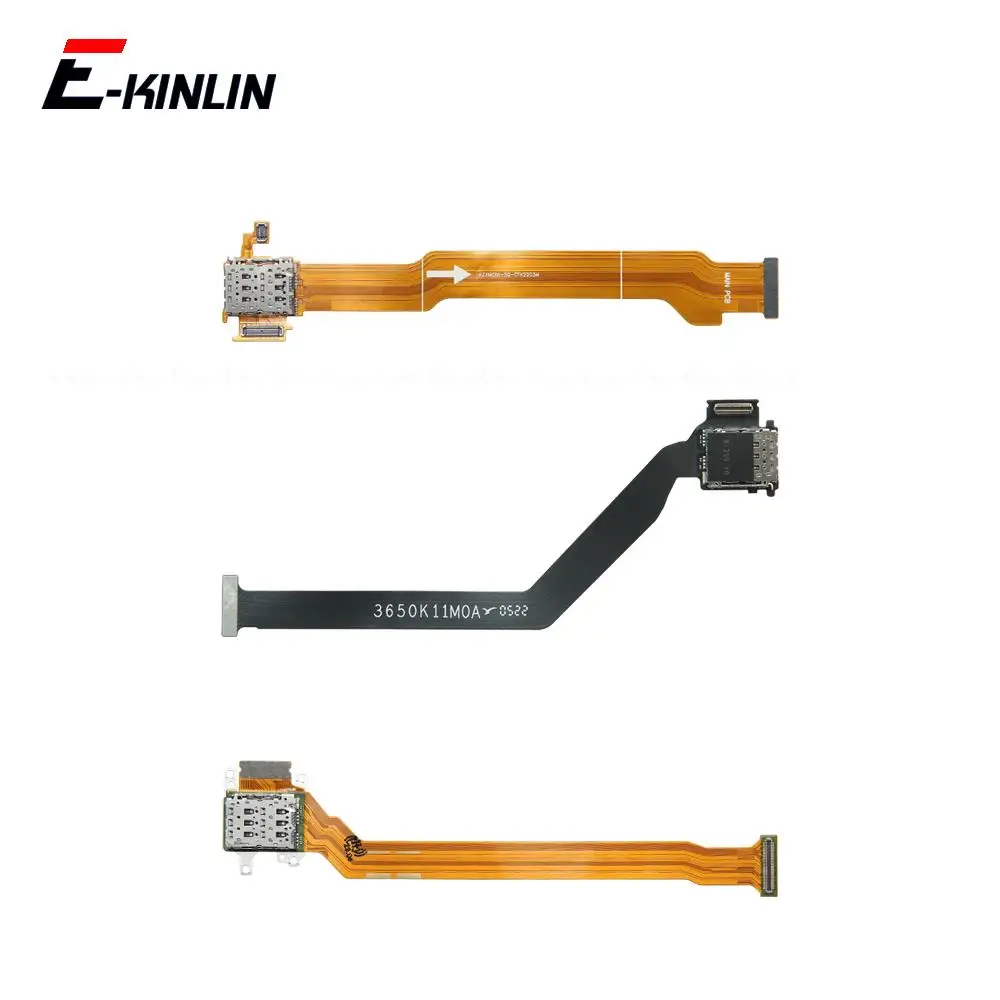 

SIM Card Holder Tray Slot Reader Socket Flex For Xiaomi Mi 12 12S 11 Lite 11i 11X Poco F3 F4 Civi 1S Redmi K40S K40 Pro Plus