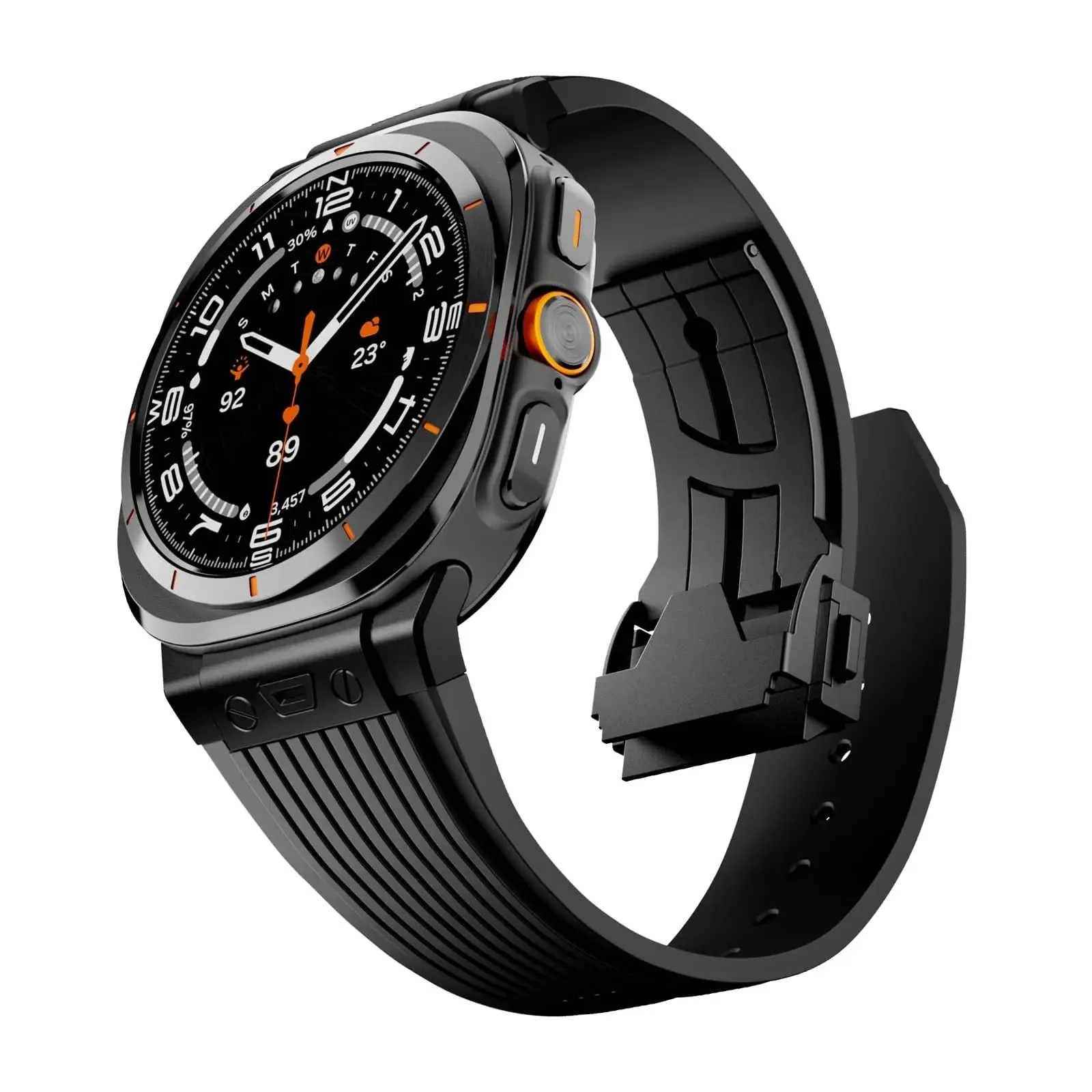 Luxury Men's Stainless Steel Band for Galaxy Watch Ultra 47mm
