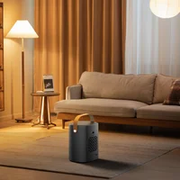 Портативный керамический обогреватель, мини-комнатный обогреватель с термостатом, тихий настольный обогреватель для домашнего офиса — изображение 5