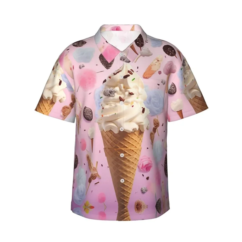 thumbnail image 1 of Camisa hawaiana con estampado de flores en 3D para hombre, informal, con botones, para playa, vacaciones, cubana, camisetas para hombre, blusas, 1 of 5